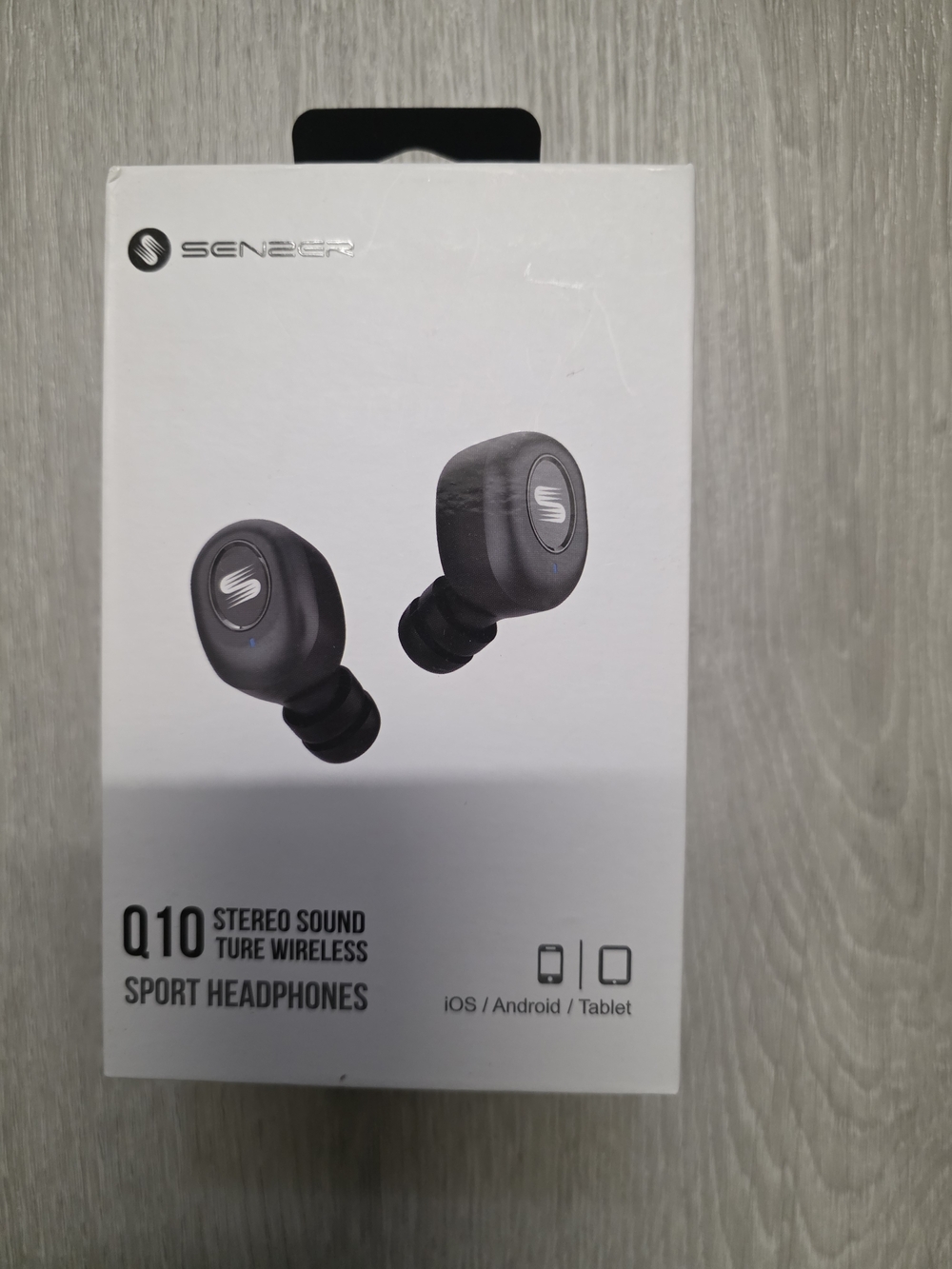 Sener Q10 True Wireless Sport Earbuds in Black